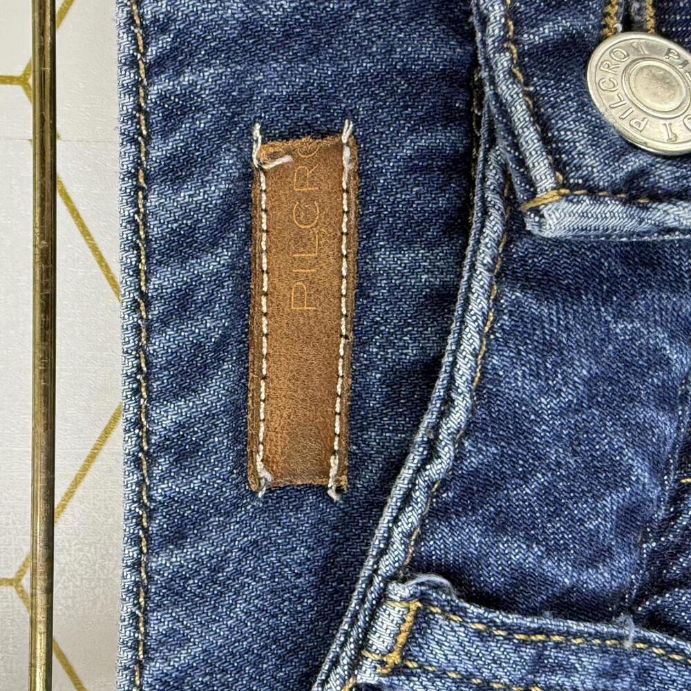 Pilcro from Anthropologie The Forager Relaxed Straight Denim Jeans - Size - 28 - Picture 10 of 11